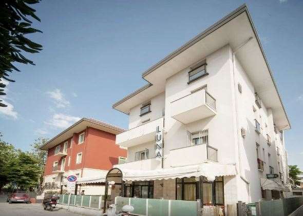 Hotel Luna ريميني المظهر الخارجي الصورة
